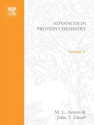cover image of Advances in Protein Chemistry